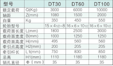 西林四轮挂车DT30/60/100(图1)